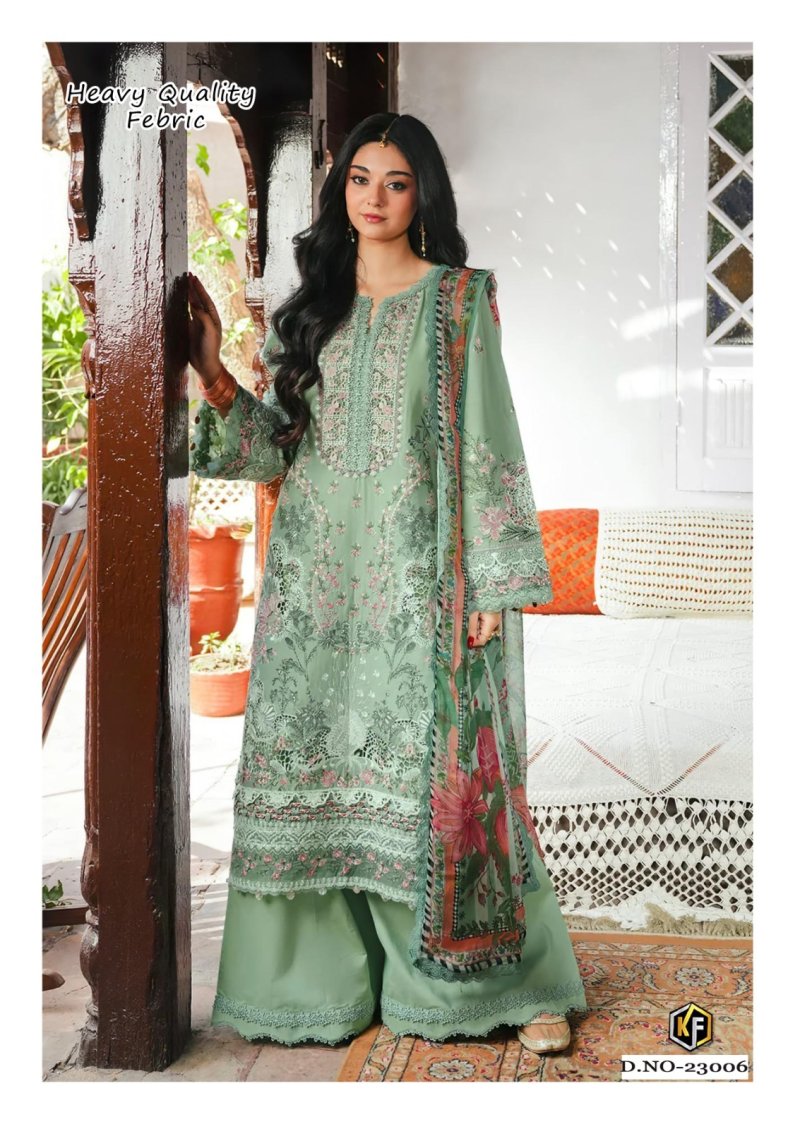 Sobia Nazir Vol 23 By Keval Printed Cotton Readymade Pakistani Suits